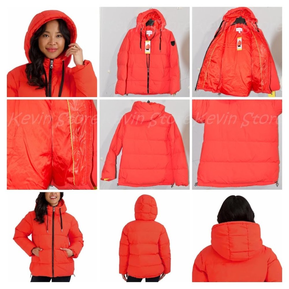 SALE!!! ORANGE NWT‎ Two by Vince Camuto Womens’ Down Jacket